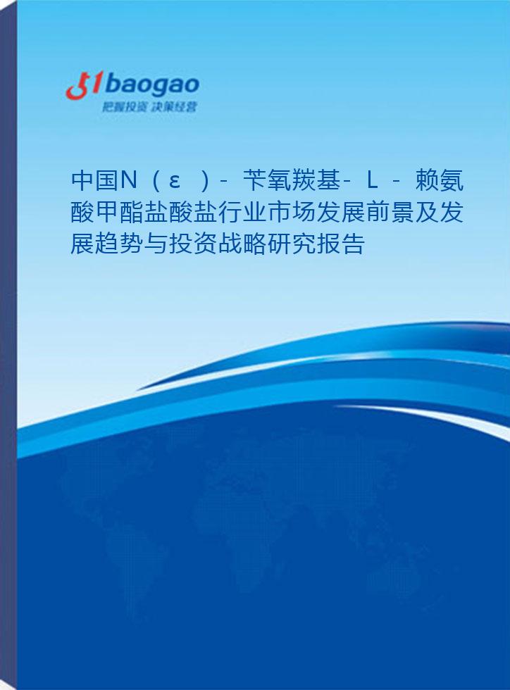 中国N（ε）-苄氧羰基-L-赖氨酸甲酯盐酸盐行业市场发展前景及发展趋势与投资战略研究报告(2026-2031版)